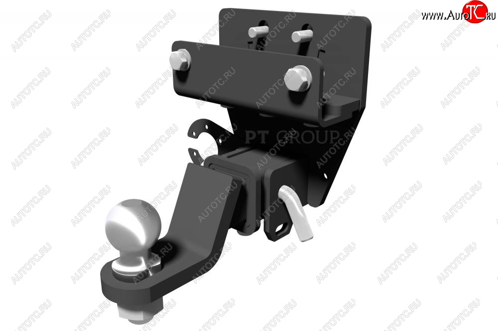 17 469 р. Фаркоп Petroil Tuning (съемный квадрат)  Toyota Land Cruiser  J300 (2021-2025) дорестайлинг  с доставкой в г. Тамбов