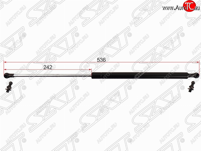 939 р. Газовый упор капота SAT  Toyota Mark 2  X110 (2000-2002) седан дорестайлинг  с доставкой в г. Тамбов