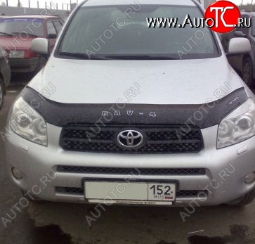 999 р. Дефлектор капота Russtal Toyota RAV4 XA305 5 дв. дорестайлинг (2005-2009)  с доставкой в г. Тамбов