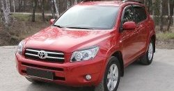 639 р. Реснички RA на фары Toyota RAV4 XA305 5 дв. дорестайлинг (2005-2009) (Неокрашенные)  с доставкой в г. Тамбов. Увеличить фотографию 1