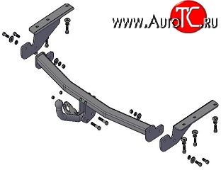 3 499 р. Фаркоп Russtal Toyota RAV4 XA305 5 дв. дорестайлинг (2005-2009)  с доставкой в г. Тамбов