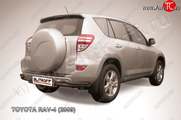 5 499 р. Уголки d57+d42 двойные  Toyota RAV4  XA30 (2008-2010) 5 дв. 1-ый рестайлинг (Цвет: серебристый)  с доставкой в г. Тамбов