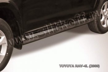 Защита порогов Slitkoff Toyota RAV4 XA30 5 дв. удлиненный 2-ой рестайлинг (2010-2013)