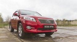 1 169 р. Защитная сетка решетки переднего бампера РА Toyota RAV4 XA30 5 дв. 2-ой рестайлинг (2010-2013)  с доставкой в г. Тамбов. Увеличить фотографию 2