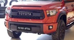 849 р. Реснички на фары RA  Toyota Tundra  XK50 (2013-2025) 2-ой рестайлинг (Неокрашенные)  с доставкой в г. Тамбов. Увеличить фотографию 5