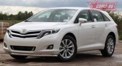 14 219 р. Защита переднего бампера одинарная Souz-96 (d60) Toyota Venza GV10 дорестайлинг (2008-2012)  с доставкой в г. Тамбов. Увеличить фотографию 2