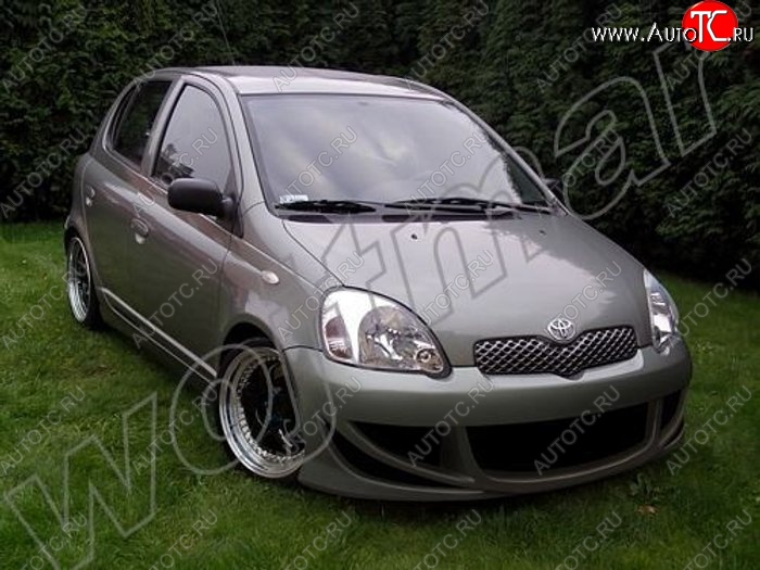 24 999 р. Передний бампер R1 Toyota Yaris XP10 хэтчбэк 5 дв. (1999-2005)  с доставкой в г. Тамбов