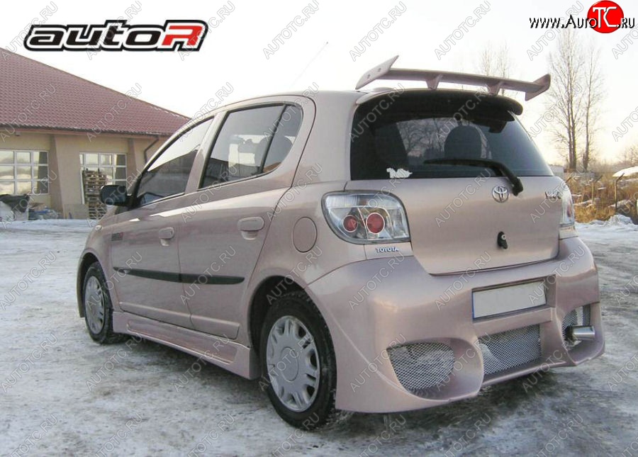 24 999 р. Задний бампер EVO Toyota Yaris XP10 хэтчбэк 5 дв. (1999-2005)  с доставкой в г. Тамбов