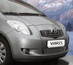 269 р. Декоративная вставка воздухозаборника Novline Toyota Yaris XP130 дорестайлинг5 дв. (2010-2014)  с доставкой в г. Тамбов. Увеличить фотографию 1