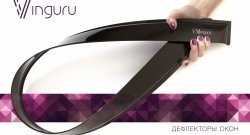 2 079 р. Дефлекторы боковых окон Vinguru  Уаз Патриот ( 3163 5 дв.,  Спорт,  3163 5-дв.) (2005-2025) дорестайлинг, 1-ый рестайлинг, 2-ой рестайлинг  с доставкой в г. Тамбов. Увеличить фотографию 2