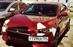 929 р. Подиум гос. номера для установки сбоку EVO универсальный Mitsubishi Chariot N30,N40 дорестайлинг (1991-1994) (Гладкая поверхность)  с доставкой в г. Тамбов. Увеличить фотографию 7