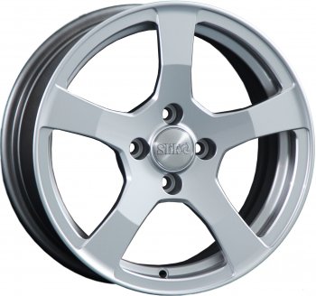 Кованый диск Slik Classik 6.5x15 (Серебристый светлый) Mazda 626 GF дорестайлинг седан (1997-1999) 5x114.3xDIA67.1xET45.0