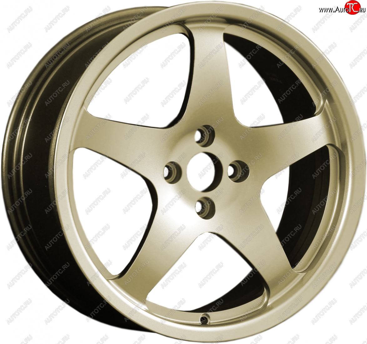 13 349 р. Кованый диск Slik classik R17x7.5 Золотой (G) 7.5x17 Hyundai IX55 EN (2006-2013) 5x114.3xDIA67.1xET35.0 (Цвет: G)