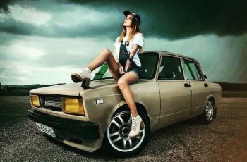 1 199 р. Накладка переднего бампера на Автостайл™ ″Вихур″  Лада 2101 - 2107 (Вариант 1)  с доставкой в г. Тамбов. Увеличить фотографию 9
