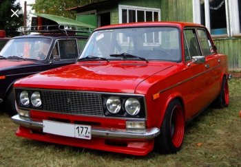 1 199 р. Накладка переднего бампера на Автостайл™ ″Вихур″  Лада 2101 - 2107 (Вариант 1)  с доставкой в г. Тамбов. Увеличить фотографию 6