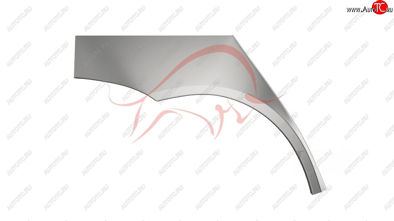 2 199 р. Правая задняя ремонтная арка (внешняя) Wisentbull  Лада Приора  2170 (2007-2018) седан дорестайлинг, седан рестайлинг  с доставкой в г. Тамбов