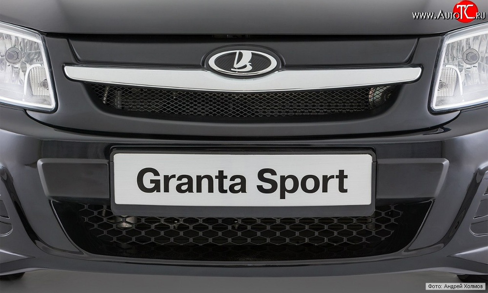 1 939 р. Решётка радиатора Granta Sport Лада Гранта 2190 седан дорестайлинг (2011-2017) (Неокрашенная)  с доставкой в г. Тамбов