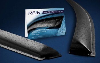 1 599 р. Дефлектора окон REIN (вставные)  Лада Ларгус (2012-2021) дорестайлинг R90  с доставкой в г. Тамбов. Увеличить фотографию 3