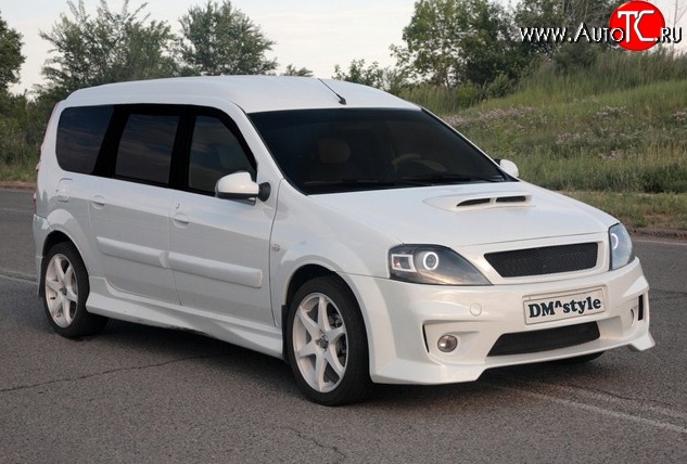 5 199 р. Пороги накладки DMstyle  Лада Ларгус (2012-2025) дорестайлинг R90, рестайлинг R90 (Неокрашенные)  с доставкой в г. Тамбов