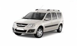 8 919 р. Рейлинги на автомобиль Petroil Tuning  Лада Ларгус (2012-2025) дорестайлинг R90, рестайлинг R90 (Серебристый муар)  с доставкой в г. Тамбов. Увеличить фотографию 2