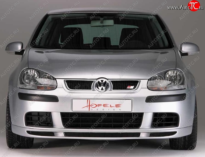 8 749 р. Накладка на передний бампер Hofele Volkswagen Golf 5 хэтчбэк (2003-2009) (Неокрашенная)  с доставкой в г. Тамбов