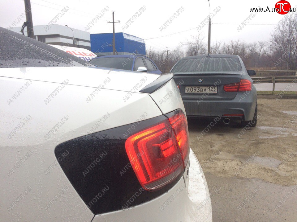 3 049 р. Лип спойлер АВТОКРАТ  Volkswagen Jetta  A6 (2011-2015) седан дорестайлинг (Неокрашенный)  с доставкой в г. Тамбов