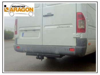 19 439 р. Фаркоп Aragon. (шар A)  Mercedes-Benz Sprinter ( W901,  W905) (1995-2006), Volkswagen LT 2D (1996-2006)  с доставкой в г. Тамбов. Увеличить фотографию 1