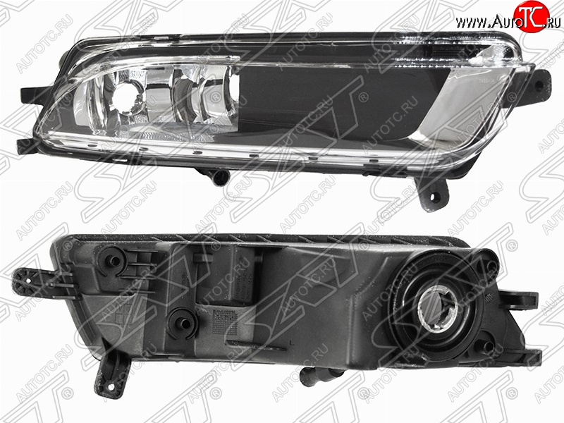 3 379 р. Правая противотуманная фара SAT Volkswagen Passat CC рестайлинг (2012-2016)  с доставкой в г. Тамбов