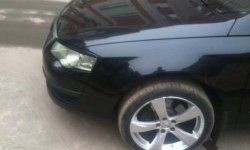 1 649 р. Реснички на фары CT v2 Volkswagen Passat B6 седан (2005-2011) (Неокрашенные)  с доставкой в г. Тамбов. Увеличить фотографию 3