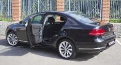 1 799 р. Накладки на порожки RA (комплект)  Volkswagen Passat  B7 (2010-2015) седан, универсал  с доставкой в г. Тамбов. Увеличить фотографию 2