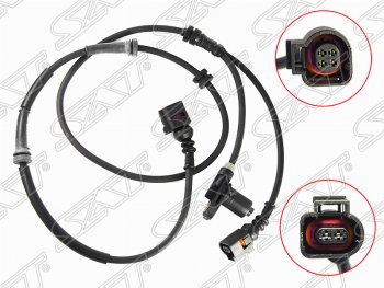 Звадний правый датчик ABS SAT Volkswagen (Волксваген) Sharan (Шаран) ( 7M8,  7M9,  7M6) (1995-2010) 7M8, 7M9, 7M6 дорестайлинг, 1-ый рестайлинг, 2-ой рестайлинг