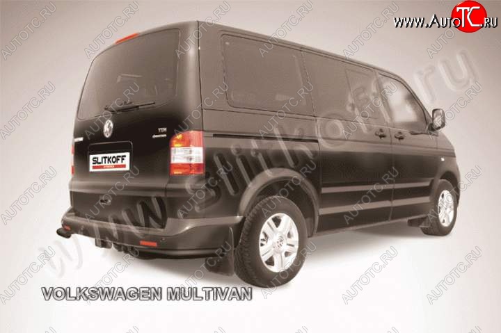 4 999 р. Уголки d57  Volkswagen Transporter  T5 (2003-2009) дорестайлинг (Цвет: серебристый)  с доставкой в г. Тамбов