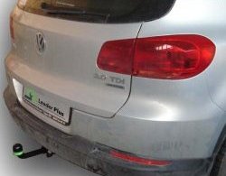 8 649 р. Фаркоп Лидер Плюс 2 Volkswagen Tiguan NF дорестайлинг (2006-2011) (Без электропакета)  с доставкой в г. Тамбов. Увеличить фотографию 7