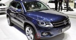 26 999 р. Накладки на колёсные арки CT  Volkswagen Tiguan  NF (2011-2017) рестайлинг (Неокрашенные)  с доставкой в г. Тамбов. Увеличить фотографию 1