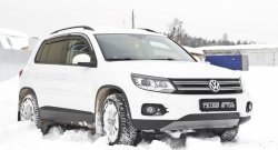 999 р. Зимняя заглушка решетки переднего бампера (Track & Field) РА  Volkswagen Tiguan  NF (2011-2017) рестайлинг  с доставкой в г. Тамбов. Увеличить фотографию 4