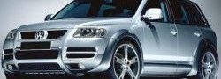 10 749 р. Пороги накладки ABT  Volkswagen Touareg  GP (2002-2010) дорестайлинг, рестайлинг (Неокрашенные)  с доставкой в г. Тамбов. Увеличить фотографию 1