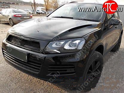 26 249 р. Пластиковый капот HAMANN STYLE Volkswagen Touareg NF дорестайлинг (2010-2014) (Неокрашенный)  с доставкой в г. Тамбов