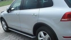 32 399 р. Пороги CT v3 Volkswagen Touareg NF дорестайлинг (2010-2014)  с доставкой в г. Тамбов. Увеличить фотографию 2