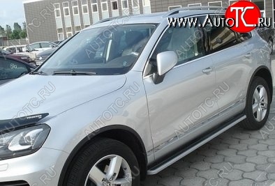 32 399 р. Пороги CT v3 Volkswagen Touareg NF дорестайлинг (2010-2014)  с доставкой в г. Тамбов