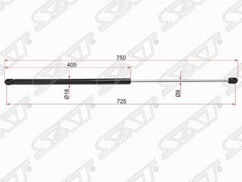 Газовый упор капота SAT  C30  хэтчбэк 3 дв., S40  MS седан, V50