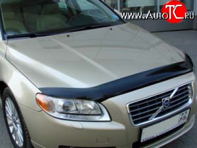 3 299 р. Дефлектор капота NovLine  Volvo XC70 (2007-2016) дорестайлинг, рестайлинг  с доставкой в г. Тамбов