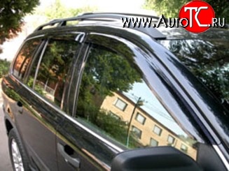 4 499 р. Дефлекторы окон (ветровики) Novline 4 шт Volvo XC90 C 1-ый рестайлинг (2006-2009)  с доставкой в г. Тамбов